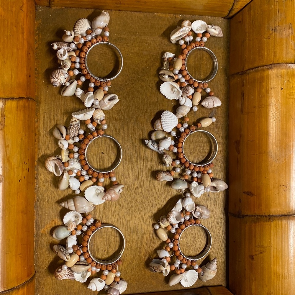 Sea Shell Napkin Rings